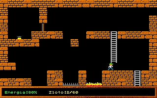 Nowe Przygody Gilberta atari screenshot